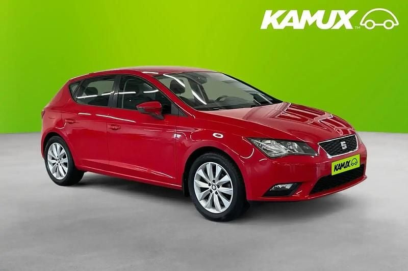 Röd Begagnad 2016 Seat Leon Style Halvkombi | 114 800 kr (Marknadspris) - Bild 1/4