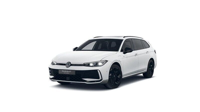 Mörkgrå (grå) Ny 2025 VW Passat R-line Kombi | 565 100 kr (Marknadspris) - Bild 1/4