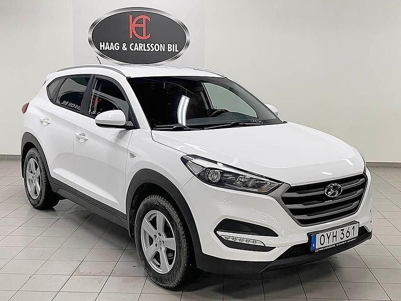 Begagnad Hyundai Tucson 132 HK (97 kW) 2016 Vit SUV