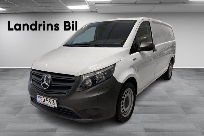 Vit (arktisk vit) Begagnad 2022 Mercedes e-Vito Minibuss | 349 875 kr (Bra pris) - Bild 1/4