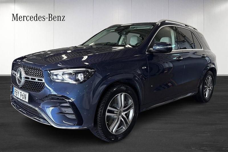 Blå Begagnad 2025 Mercedes GLE350 AMG SUV | 965 000 kr - Bild 1/4