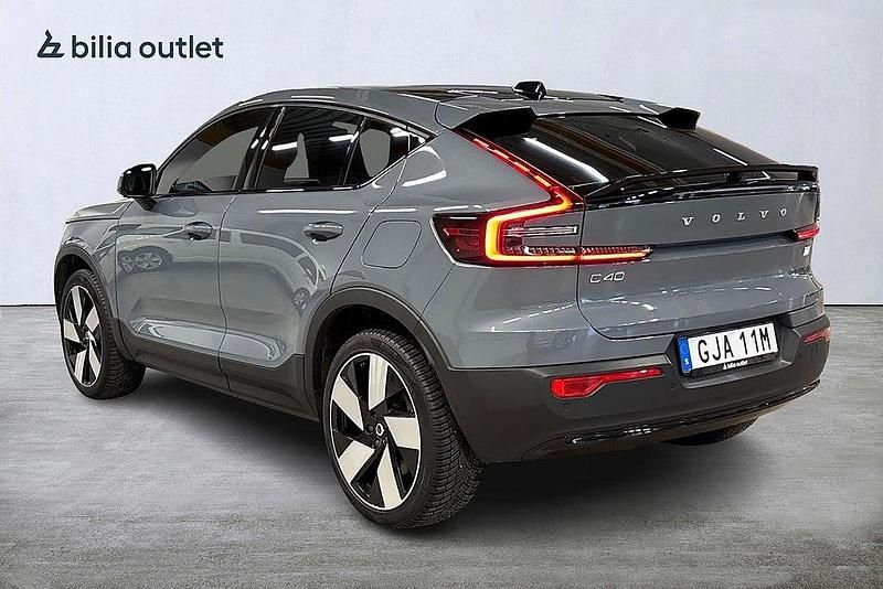 Begagnad Volvo C40 Plus 169 kW (231 HK) 2022 Grå SUV