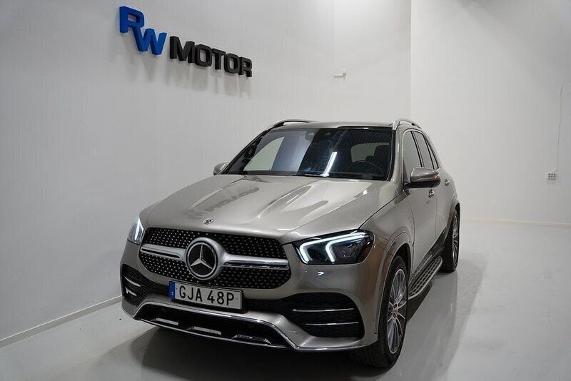 Silver Begagnad 2022 Mercedes GLE350e AMG SUV | 698 900 kr (Bra pris) - Bild 1/4