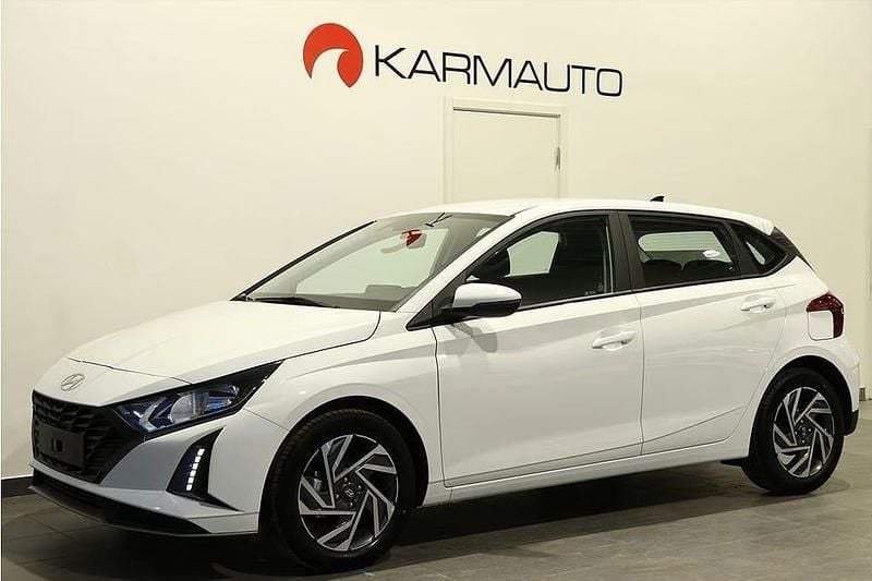 Ny Hyundai i20 Essential 84 HK (61 kW) 2025 Atlas white Halvkombi