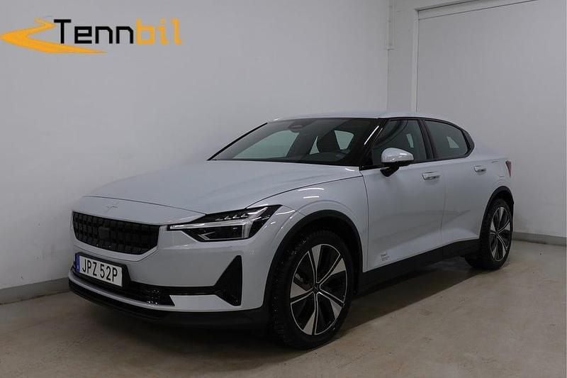 Silver Begagnad 2023 Polestar 2 Long Range Single Motor Halvkombi | 304 500 kr (Superpris) - Bild 1/4