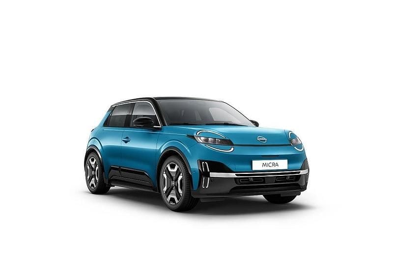 Blå Ny 2025 Nissan Micra Evolve Halvkombi | 431 000 kr (Lite dyr) - Bild 1/4