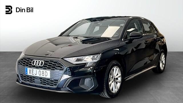 Brilliantsvart Begagnad 2022 Audi A3 Proline | 254 000 kr (Marknadspris) - Bild 1/4