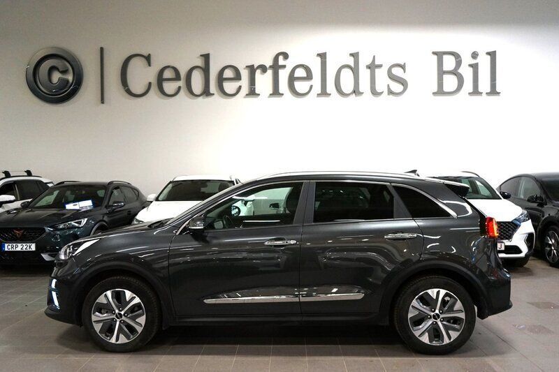 Grå Begagnad 2021 Kia e-Niro Advance SUV | 259 900 kr (Marknadspris) - Bild 1/2