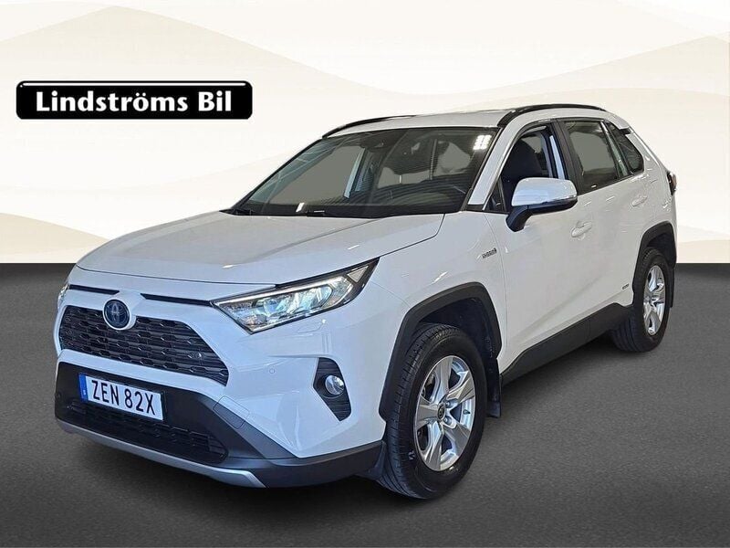 Vit Begagnad 2020 Toyota RAV4 Hybrid Active SUV | 349 900 kr (Marknadspris) - Bild 1/3