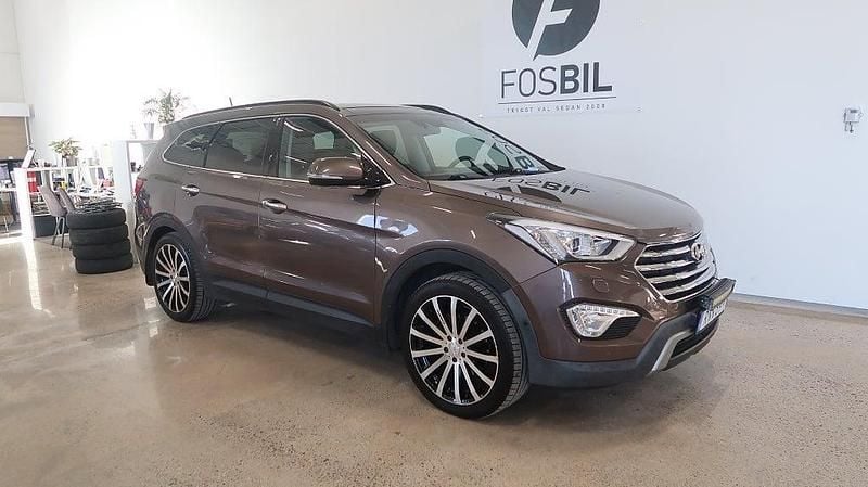 Begagnad Hyundai Grand Santa Fe Premium 197 HK (144 kW) 2014 Brun SUV