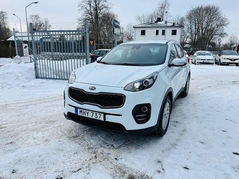 Begagnad Kia Sportage Advance 116 HK (85 kW) 2016 Vit SUV