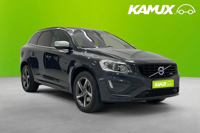 Silver/grå Begagnad 2014 Volvo XC60 R-Design SUV | 189 700 kr (Marknadspris) - Bild 1/3