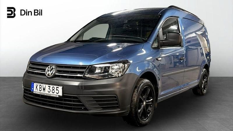 Blå Begagnad 2016 VW Caddy Maxi Minibuss | 139 900 kr (Superpris) - Bild 1/4