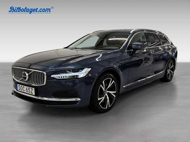Begagnad Volvo V90 Inscription 341 HK (250 kW) 2021 Blå Kombi