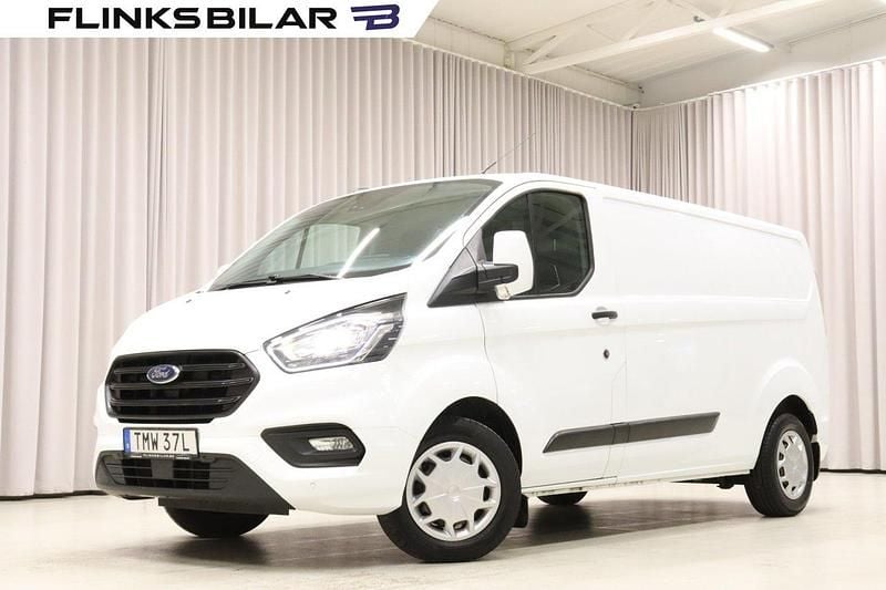 Vit Begagnad 2021 Ford Transit Custom Van | 259 700 kr (Dyr) - Bild 1/4
