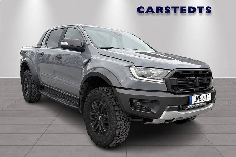 Grå Begagnad 2019 Ford Ranger Raptor Pickup | 399 800 kr (Dyr) - Bild 1/4