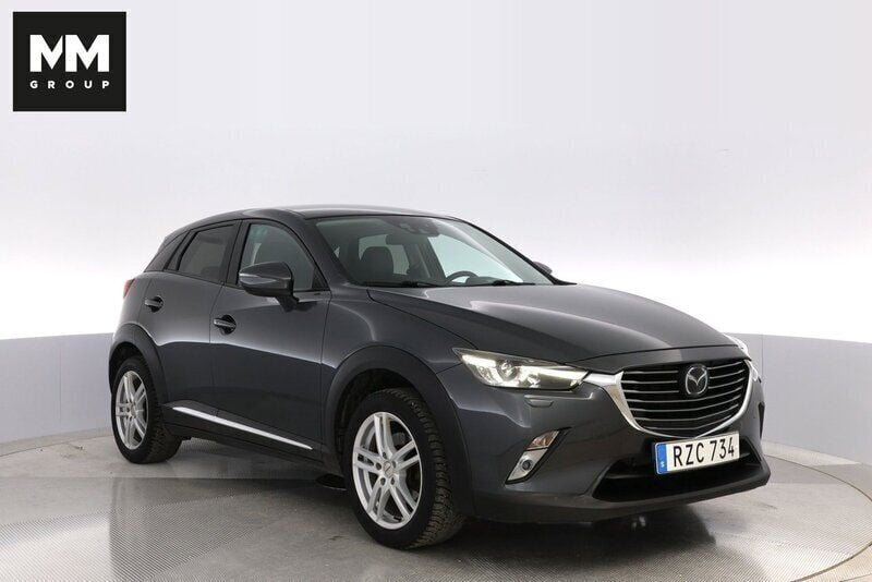Grå Begagnad 2016 Mazda CX-3 Optimum SUV | 149 000 kr (Superpris) - Bild 1/4