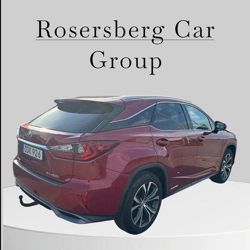 Begagnad Lexus RX450h Executive Line 313 HK (230 kW) 2016 Röd SUV
