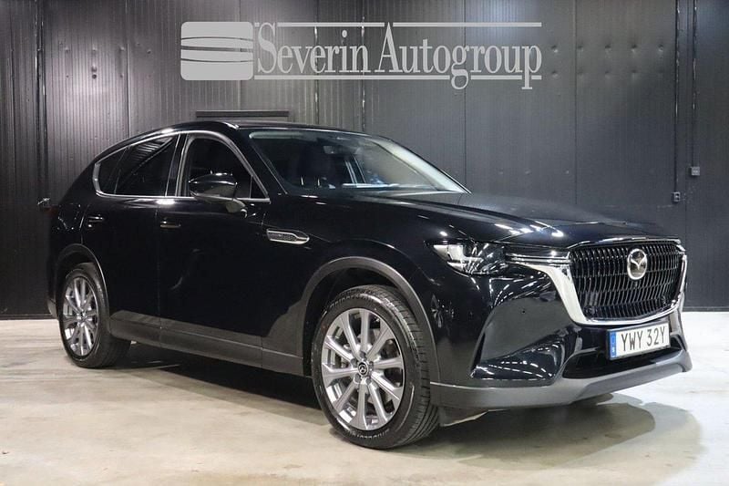Svart Begagnad 2022 Mazda CX-60 SUV | 384 900 kr (Superpris) - Bild 1/4