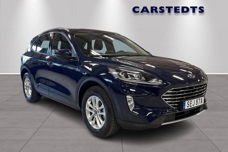 Blå Begagnad 2022 Ford Kuga Titanium SUV | 309 000 kr (Lite dyr) - Bild 1/4