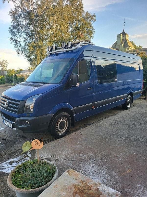 Blå Begagnad 2014 VW Crafter Van | 180 000 kr (Dyr) - Bild 1/4