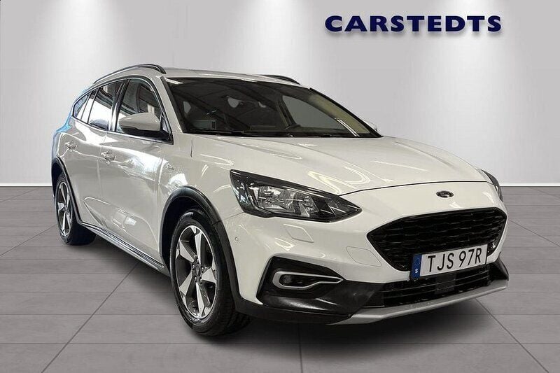 Vit Begagnad 2019 Ford Focus Active Kombi | 159 900 kr (Lite dyr) - Bild 1/4