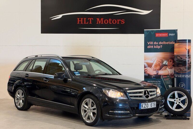 Svart Begagnad 2011 Mercedes C180 Avantgarde Kombi | 102 900 kr (Lite dyr) - Bild 1/4