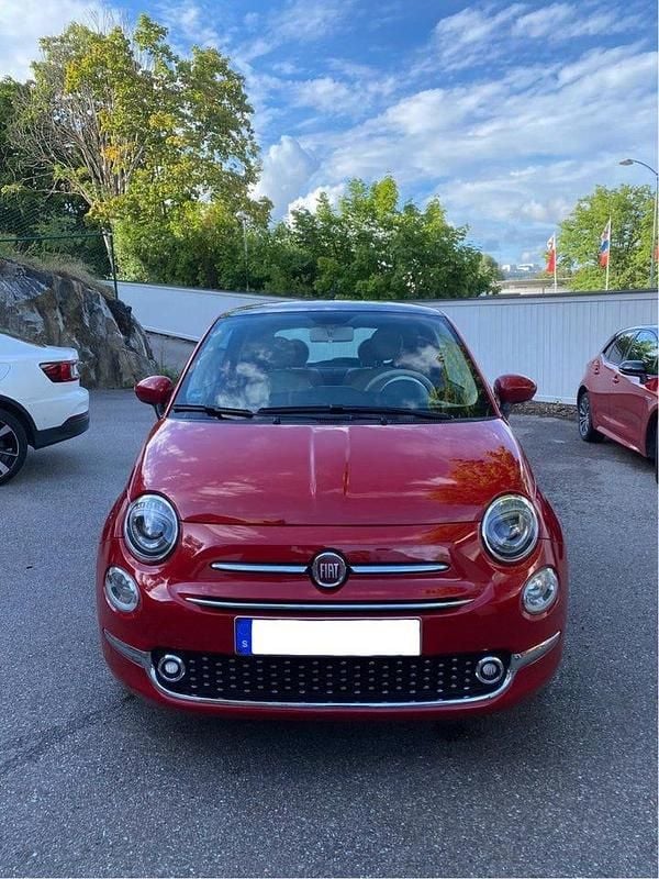 Begagnad 2016 Fiat 500 Lounge Halvkombi | 94 999 kr (Marknadspris) - Bild 1/4
