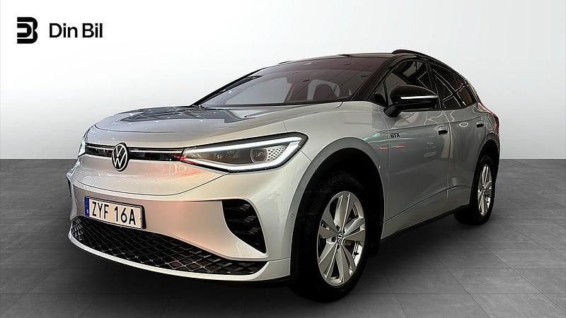Silver Begagnad 2022 VW ID.4 GTX SUV | 374 900 kr (Lite dyr) - Bild 1/4