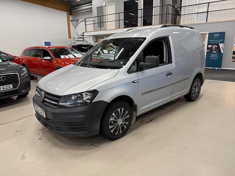 Silver Begagnad 2018 VW Caddy Minibuss | 159 000 kr (Lite dyr) - Bild 1/4