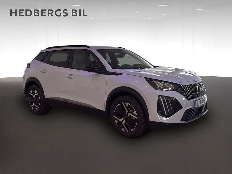 Vit Ny 2024 Peugeot 2008 Allure SUV | 234 900 kr (Marknadspris) - Bild 1/4