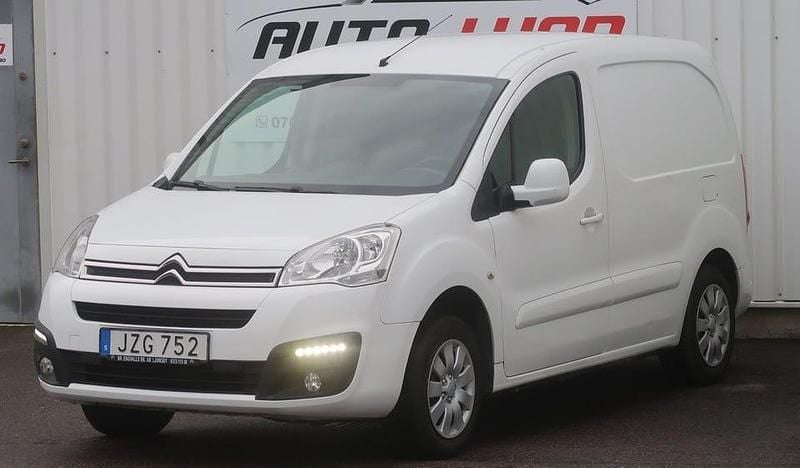 Vit Begagnad 2015 Citroën Berlingo Van | 79 900 kr (Marknadspris) - Bild 1/4