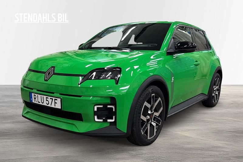 Grön Begagnad 2025 Renault 5 E-Tech Techno Halvkombi | 369 000 kr (Dyr) - Bild 1/4