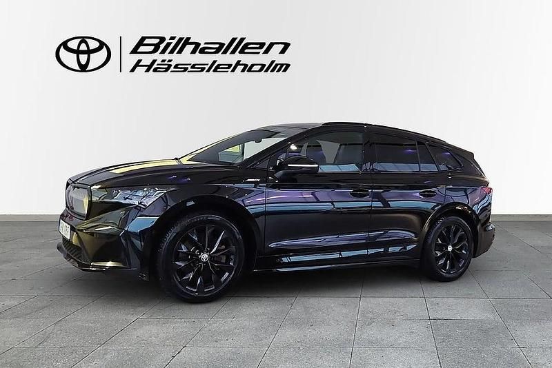 Begagnad Skoda Enyaq iV 152 kW (207 HK) 2022 Svart SUV