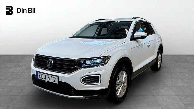 Vit Begagnad 2018 VW T-Roc Style SUV | 179 900 kr (Marknadspris) - Bild 1/4