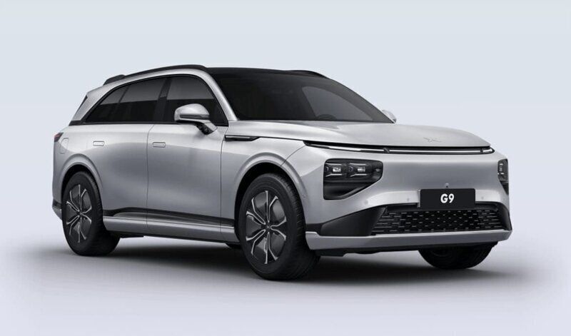 Silver Begagnad 2023 XPENG G9 SUV | 679 900 kr - Bild 1/3