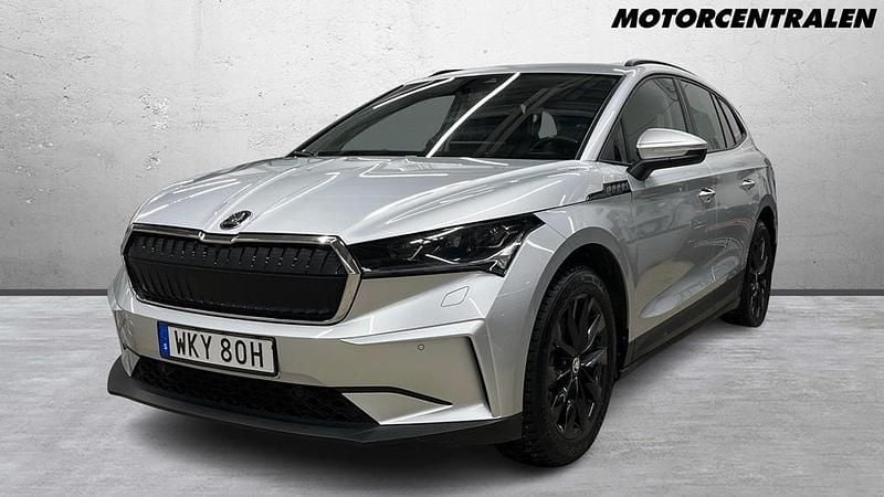 Grå Begagnad 2021 Skoda Enyaq iV SUV | 269 000 kr (Bra pris) - Bild 1/2