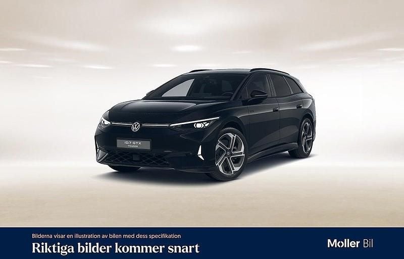 Begagnad VW ID.7 GTX 250 kW (340 HK) 2025 Svart Kombi