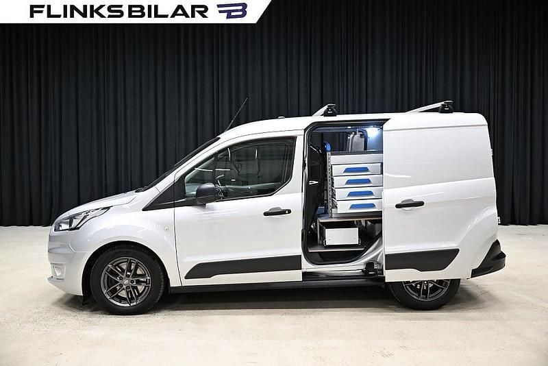 Grå Begagnad 2020 Ford Transit Pickup | 198 750 kr (Lite dyr) - Bild 1/4