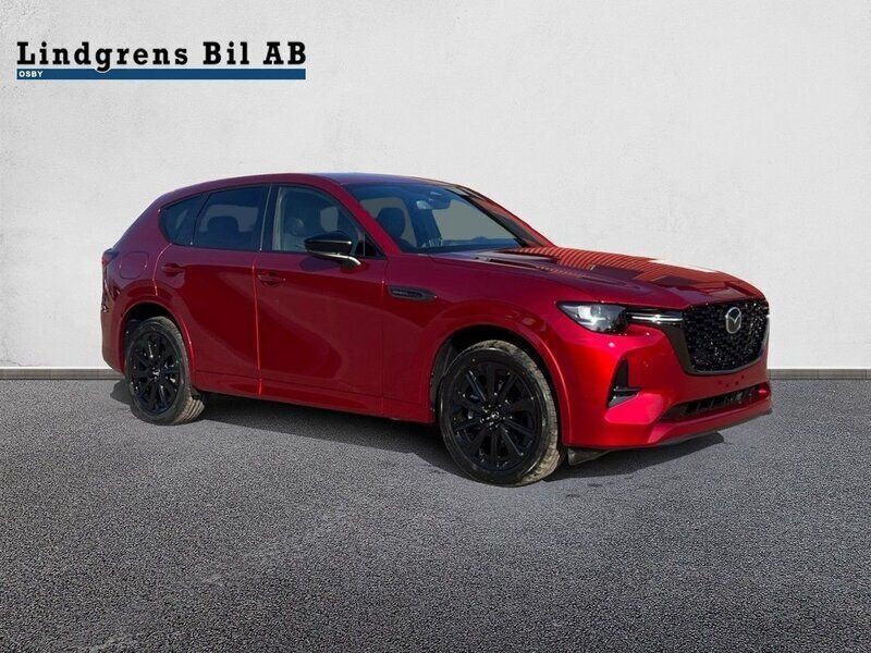 Röd metallic Ny 2024 Mazda CX-60 Homura-Line SUV | 611 700 kr (Marknadspris) - Bild 1/4