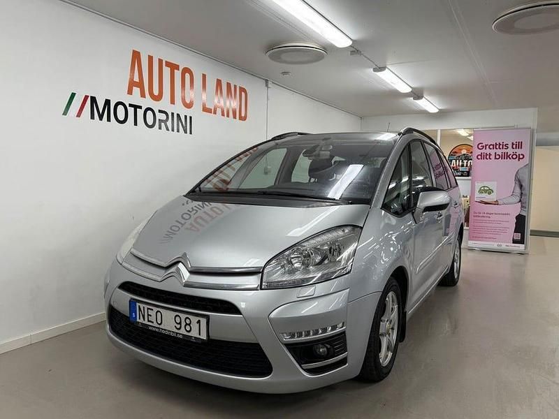 Silver Begagnad 2012 Citroën Grand C4 Picasso Minibuss | 39 900 kr (Marknadspris) - Bild 1/4