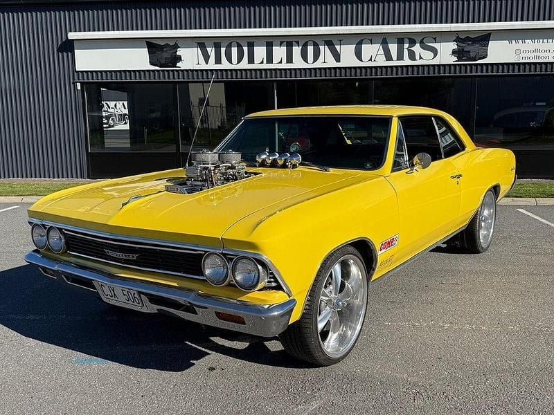Gul Begagnad 1966 Chevrolet Chevelle Sport Sportkupé | 439 000 kr - Bild 1/4
