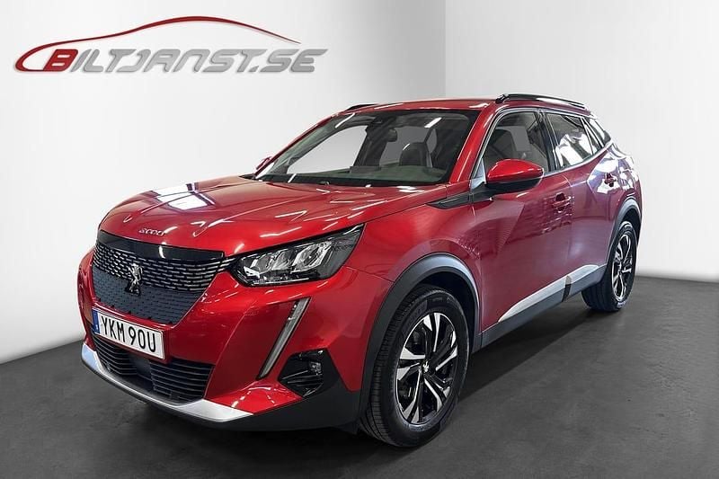 Begagnad Peugeot 2008 Allure 132 HK (97 kW) 2020 Röd SUV