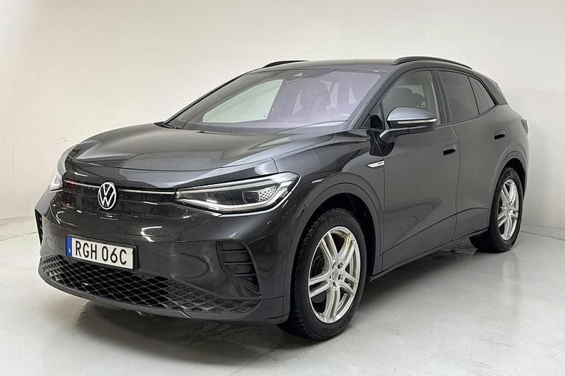 Begagnad VW ID.4 150 kW (204 HK) 2022 Mörkgrå SUV