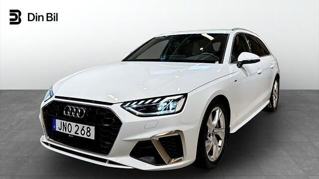 Vit Begagnad 2023 Audi A4 S-Line Kombi | 359 000 kr (Bra pris) - Bild 1/4