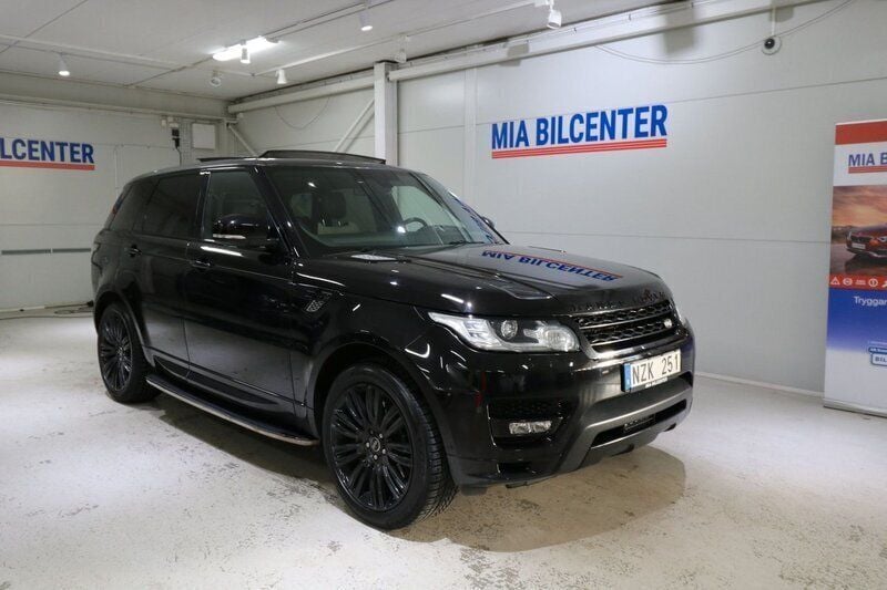 Svart (svart ) Begagnad 2013 Land Rover Range Rover Sport Autobiography SUV | 399 000 kr (Marknadspris) - Bild 1/3