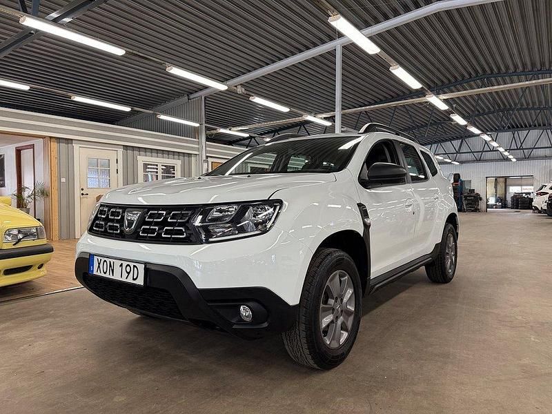 Vit Begagnad 2021 Dacia Duster SUV | 149 900 kr (Bra pris) - Bild 1/4