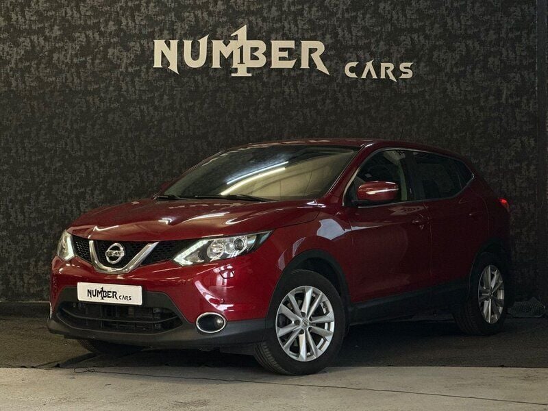 Röd Begagnad 2014 Nissan Qashqai SUV | 114 900 kr (Marknadspris) - Bild 1/4