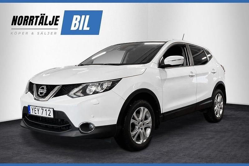 Vit Begagnad 2016 Nissan Qashqai SUV | 99 900 kr (Superpris) - Bild 1/3