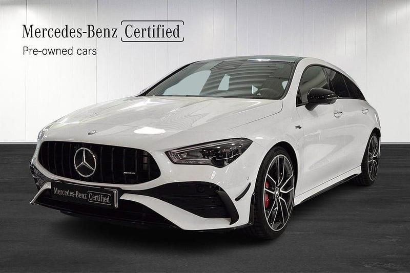 Begagnad Mercedes CLA35 AMG AMG 306 HK (225 kW) 2023 Vit (white) Kombi